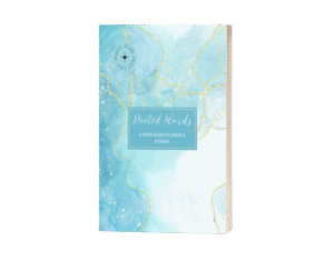 Rooted Words: A Faith-Based Planner & Journal - Marble